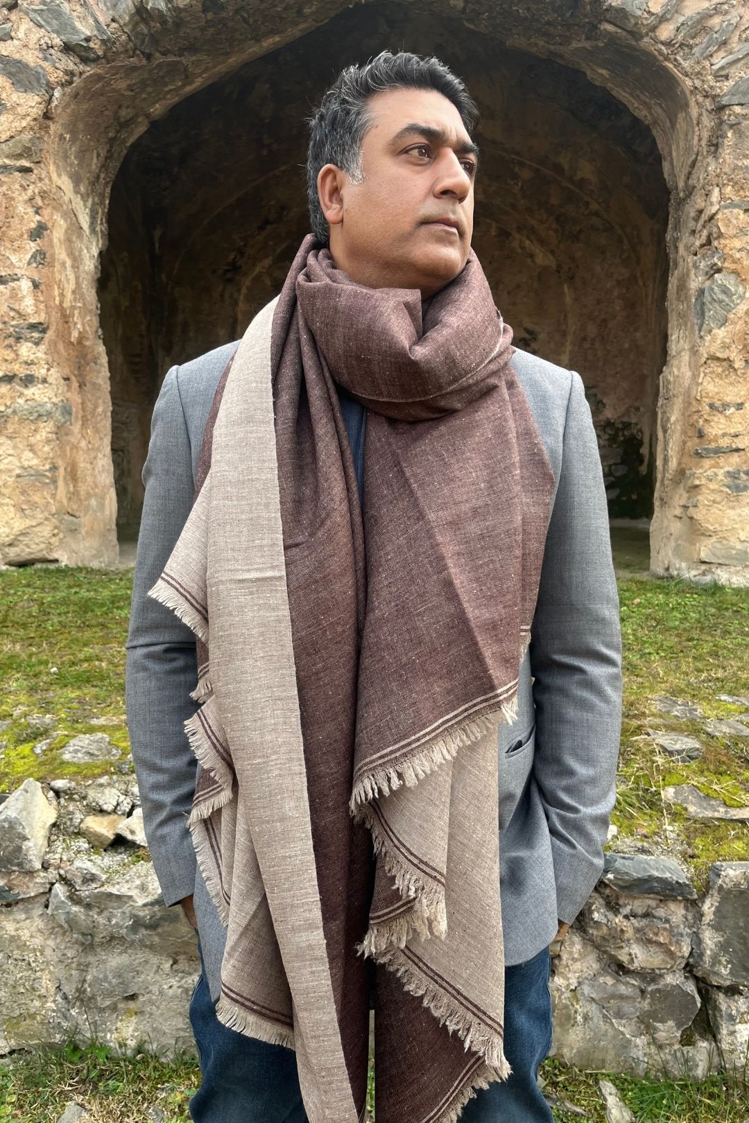 Dorukha Chopal Men's Shawl