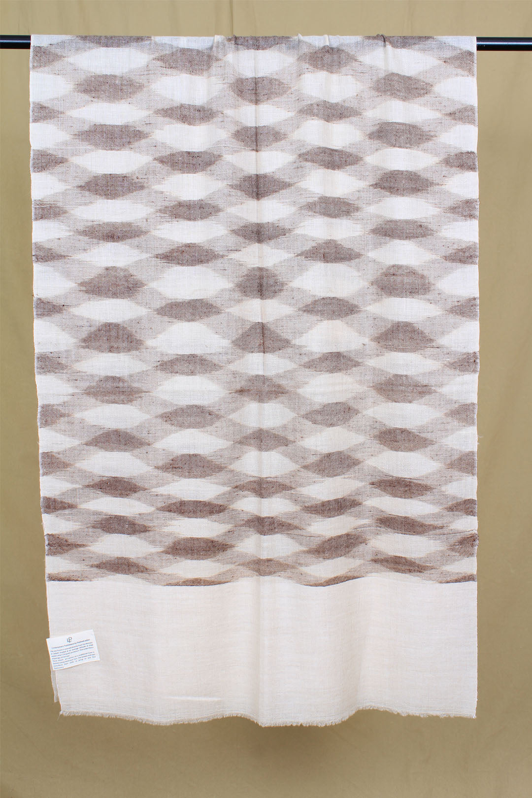 Nazakat Ikat Dyed Cashmere Stole