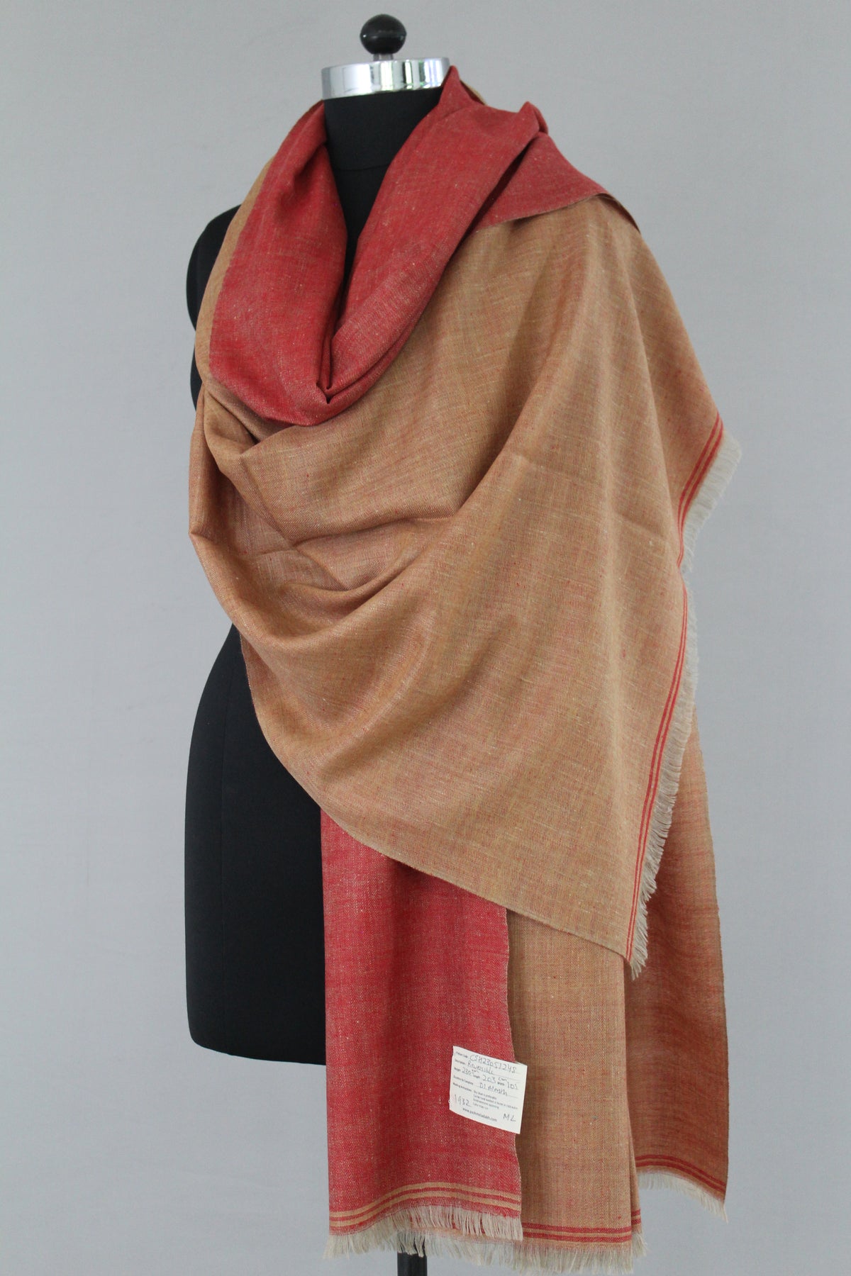 Kimberly Reversible Cashmere Shawl