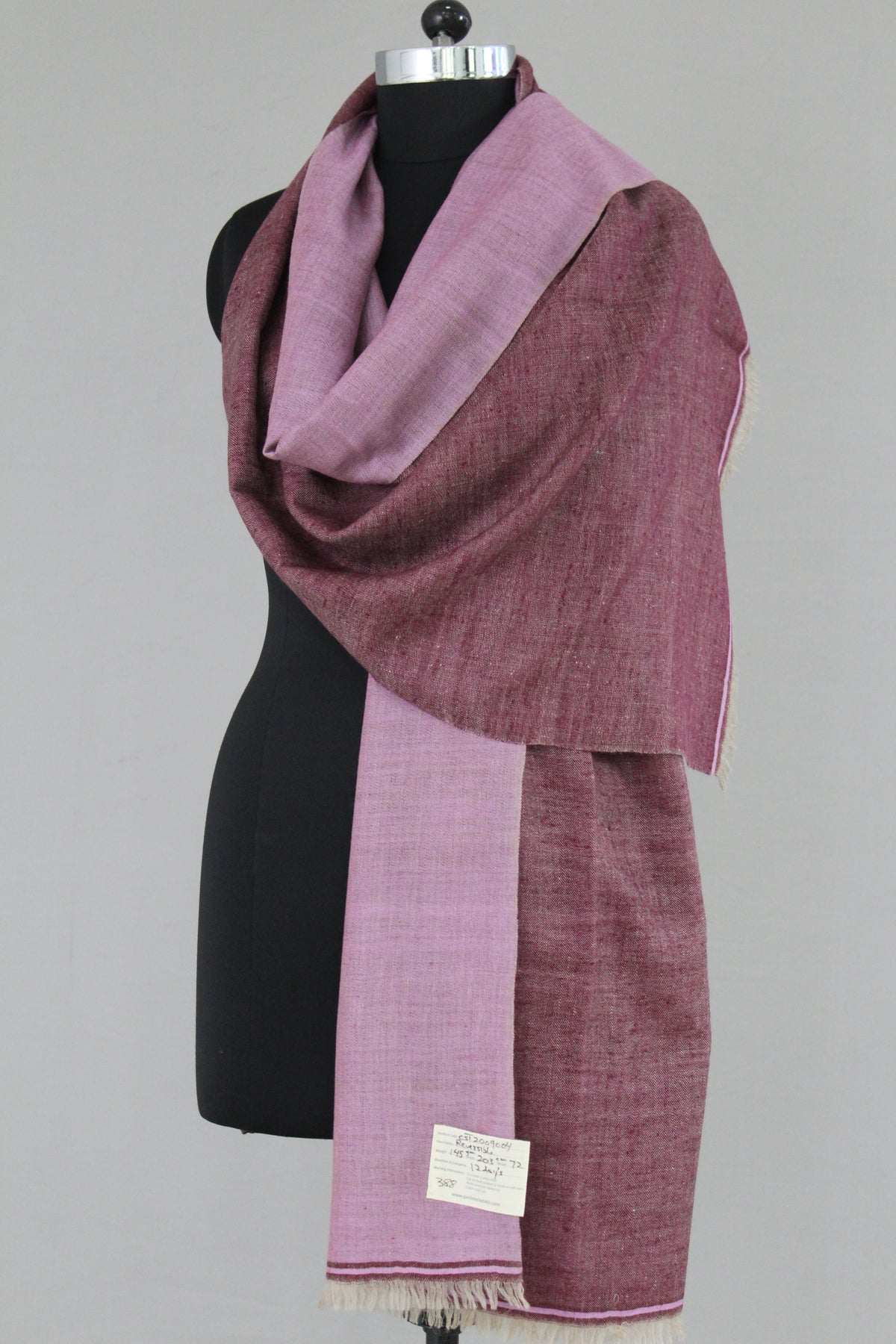 Taimoor Reversible Cashmere Stole