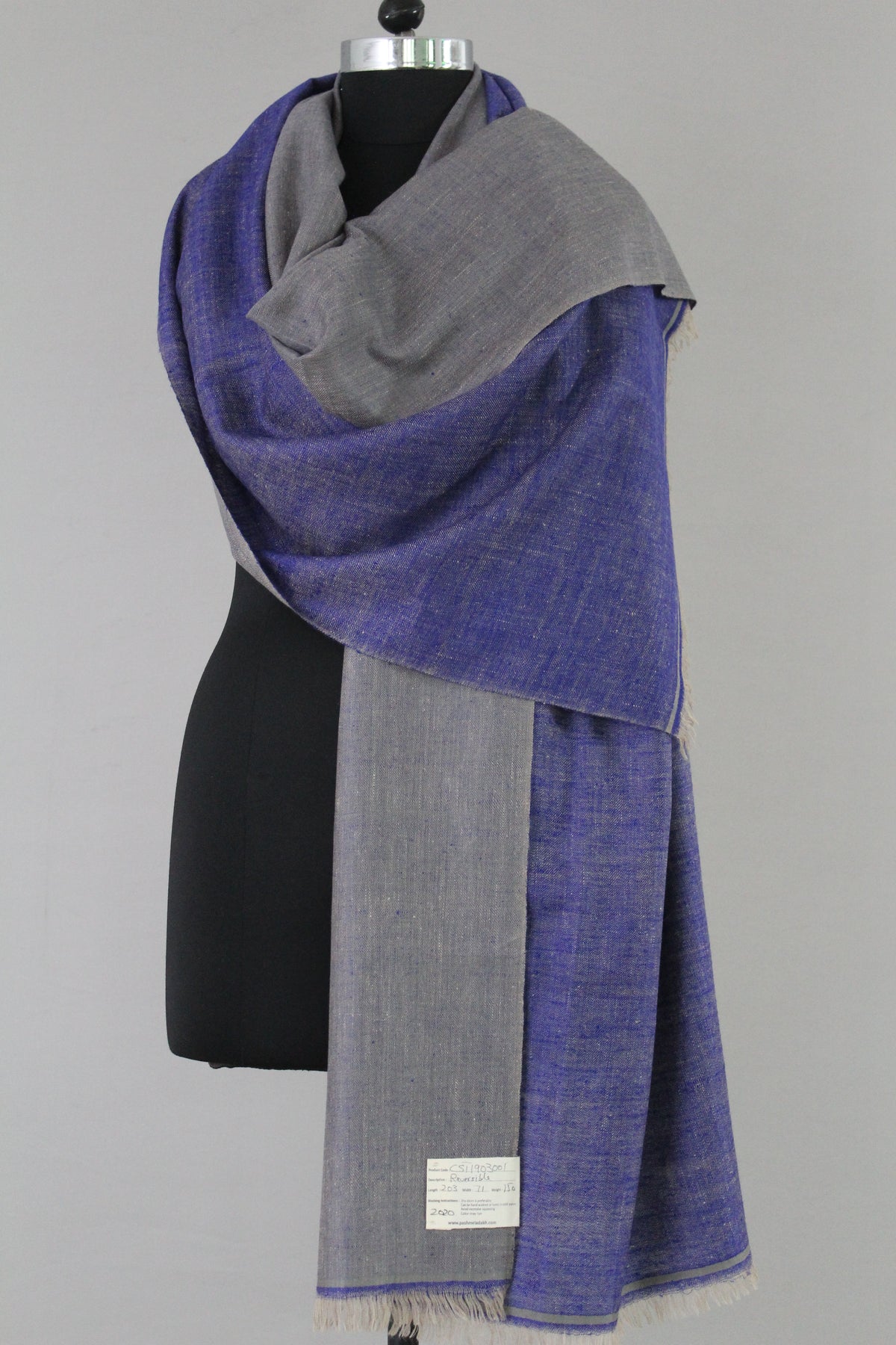 Kawsar Reversible Cashmere Stole