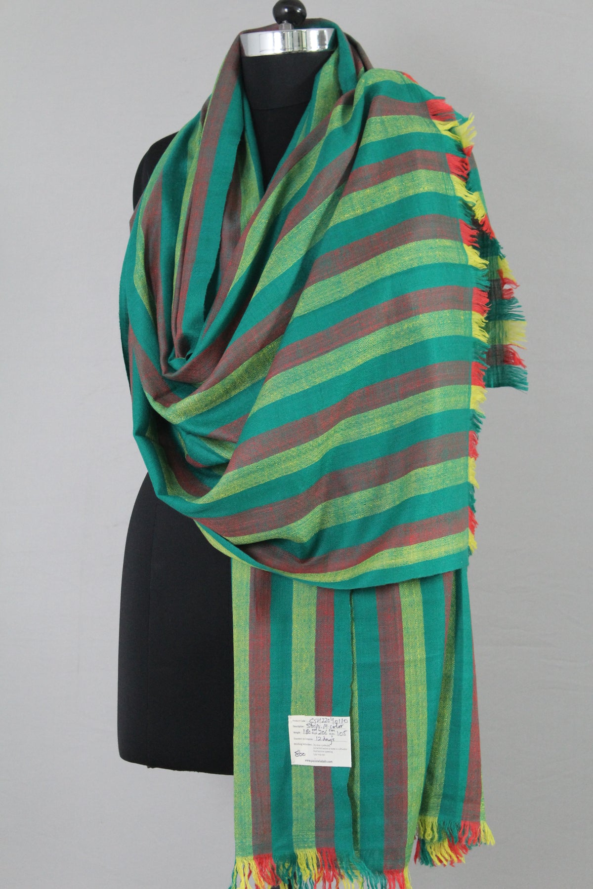 Vardah Multi Coloured Cashmere Shawl