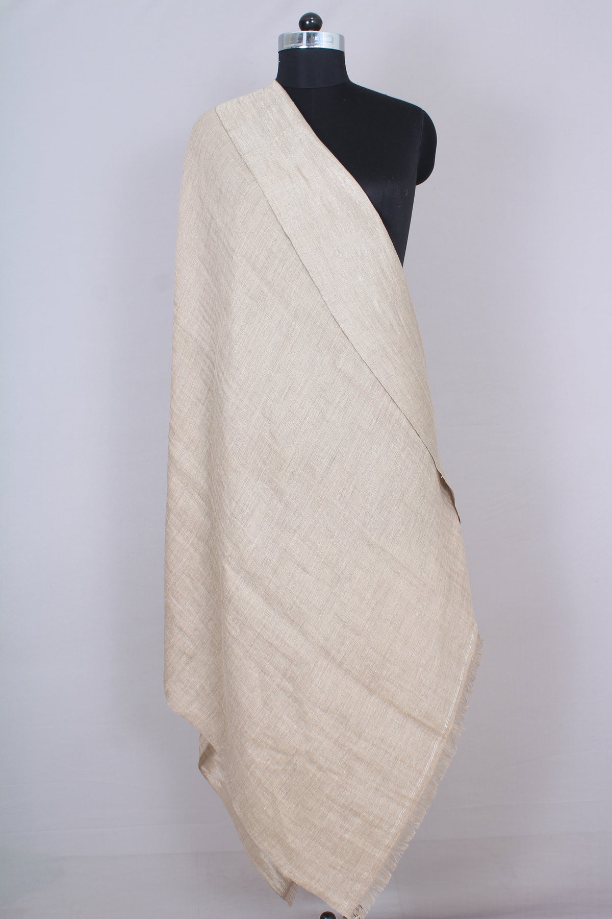 Wajeeh Metallic Reversible Cashmere Shawl