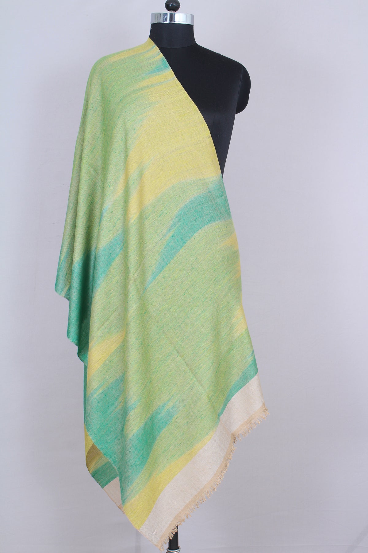 Zulkernain Ikat Dyed Cashmere Stole