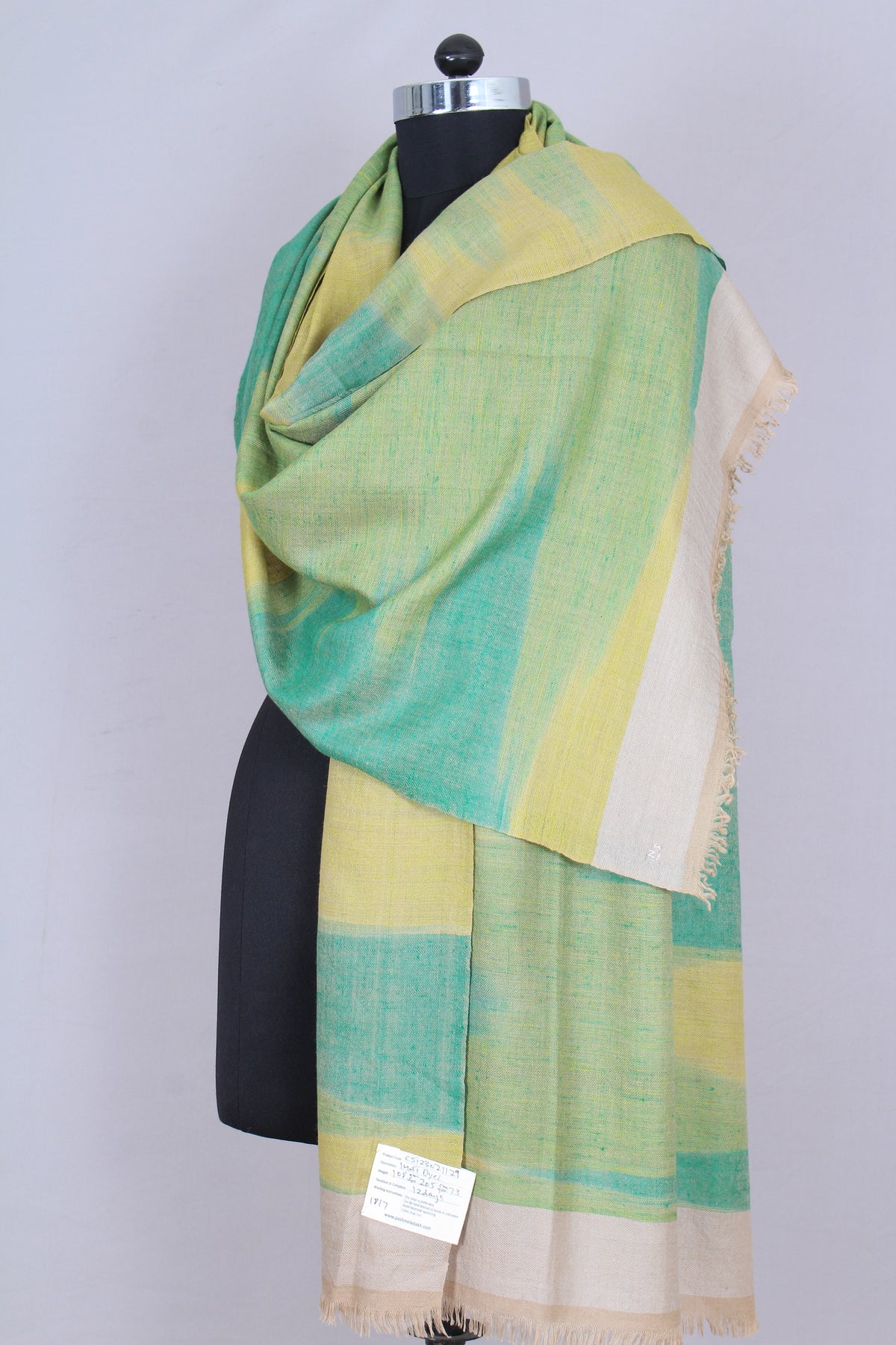 Zulkernain Ikat Dyed Cashmere Stole