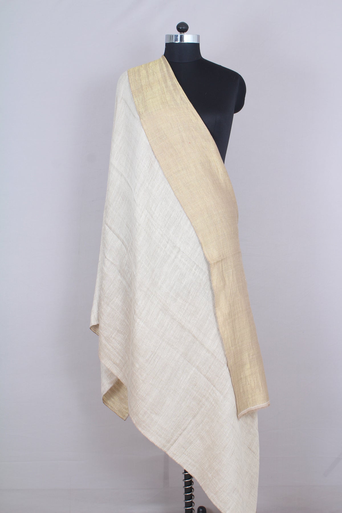 Mahir Metallic Reversible Cashmere Shawl