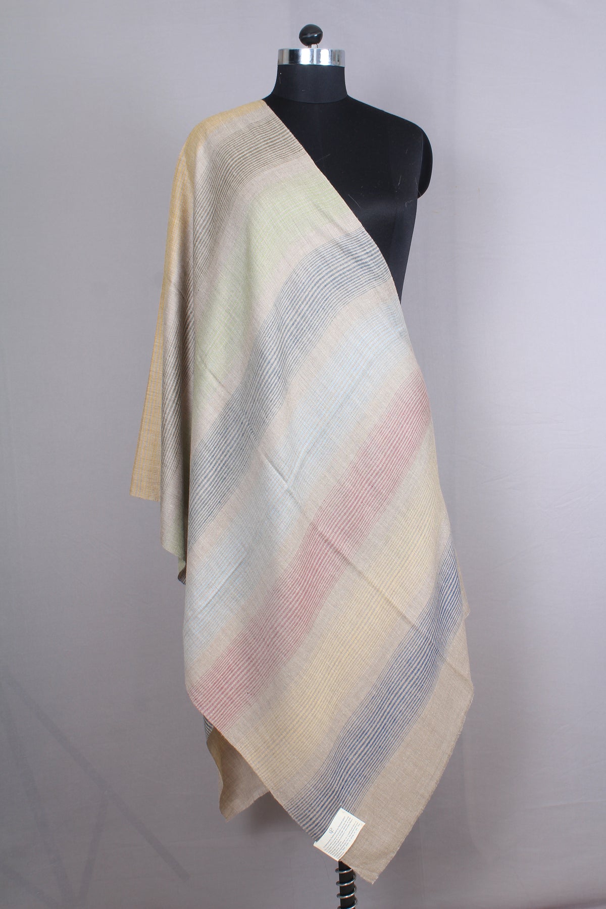 Rosemary Strips Cashmere Stole