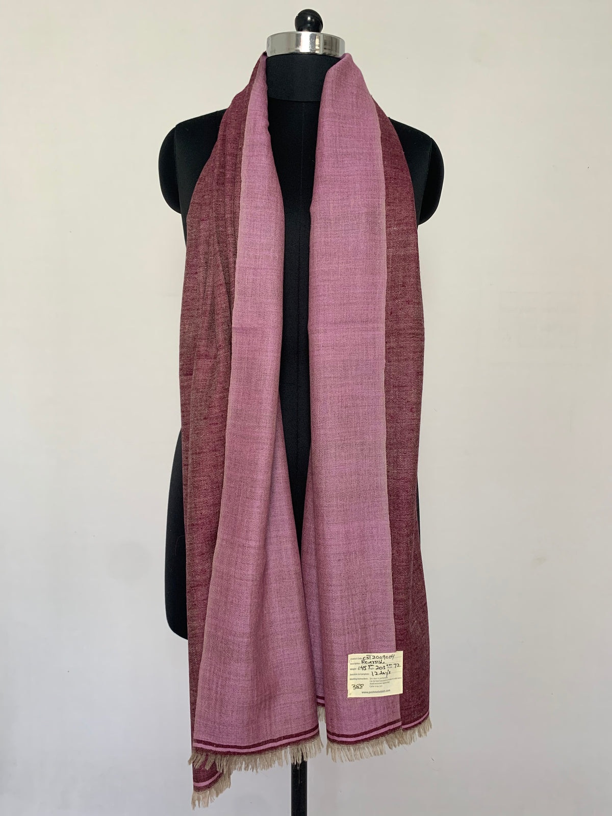 Taimoor Reversible Cashmere Stole