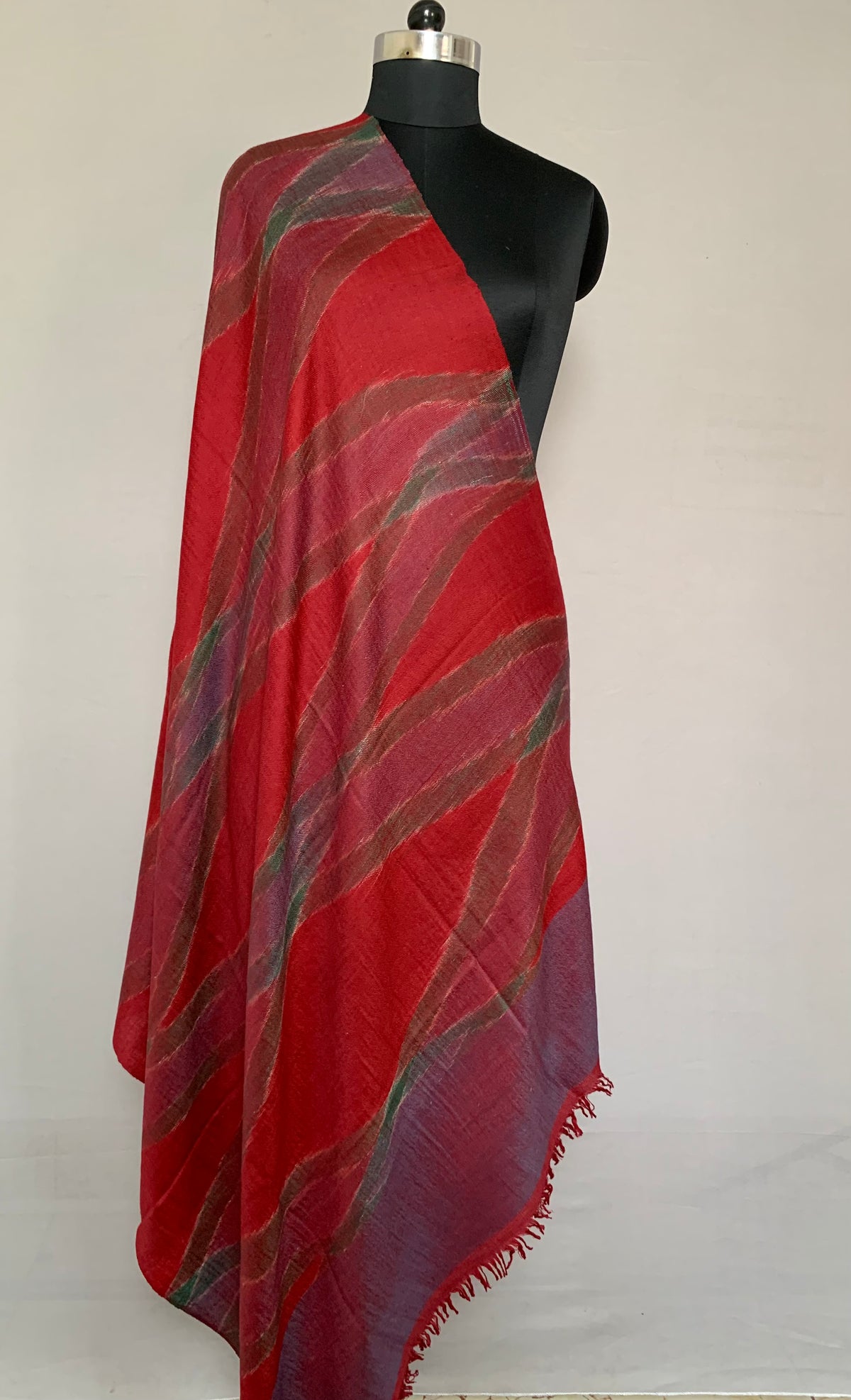 Hana Ikat Dyed Cashmere Shawl