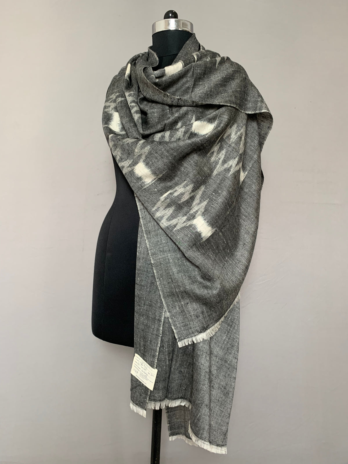 Kadeem Ikat Dyed Cashmere Shawl