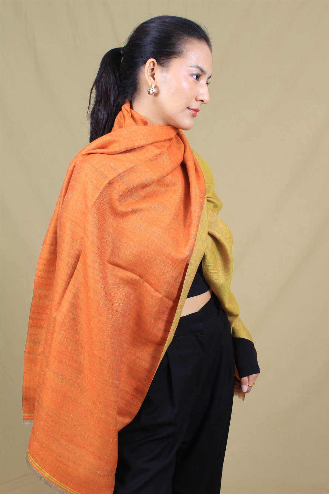 Mahira Reversible Cashmere Stole