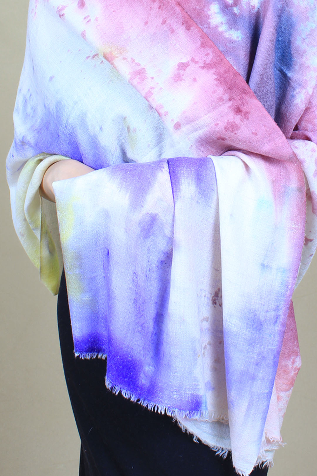 Diyari Ombre Dyed Cashmere Stole