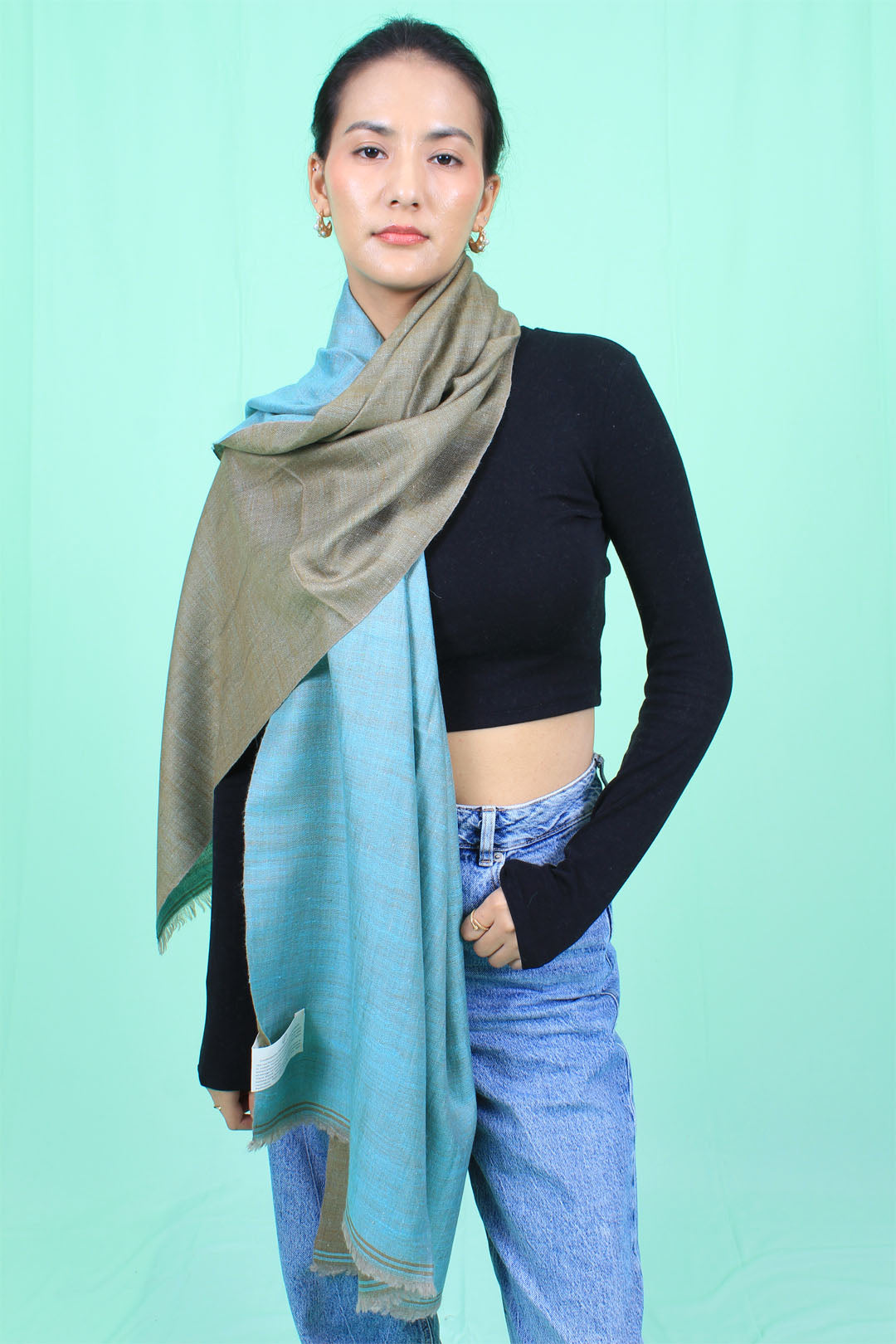 Naira Reversible Cashmere Stole