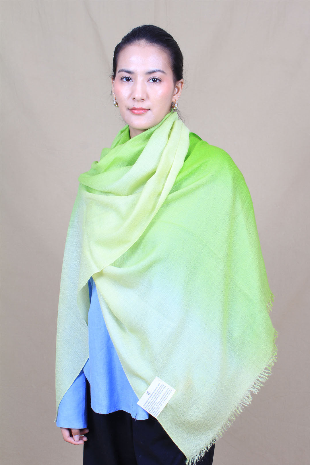 Maritza Ombre Dyed Cashmere Stole